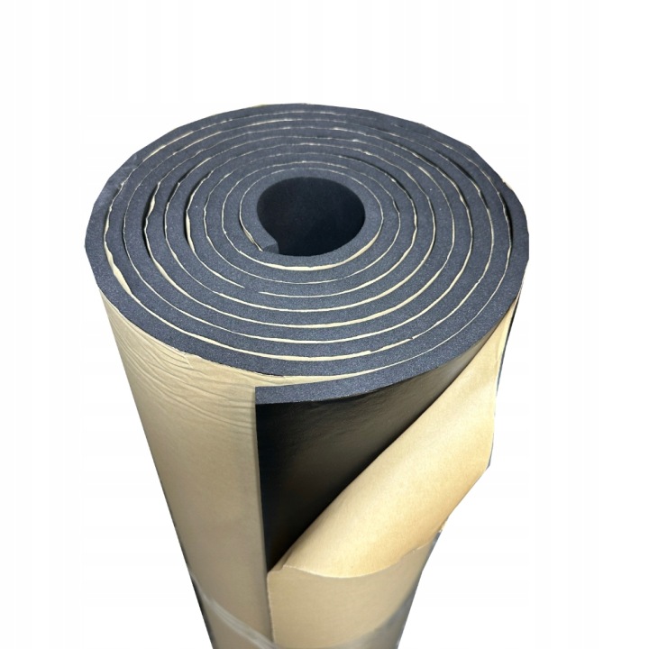 MOUSSE KAUCZUKOWA ABM ISOLATION TAPIS INSONORISANT AVEC AVEC COLLE 13MM 100X100CM