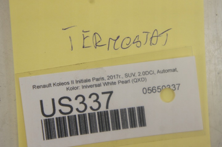 US337 RENAULT KOLEOS II 2.0DCI THERMOSTAT CHÂSSIS