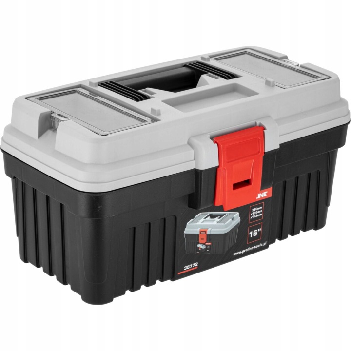 BOÎTE INSTRUMENTALE AVEC AGRAFE 16 ÉTRIERS 360X195X183 TACKA PROLINE 35772