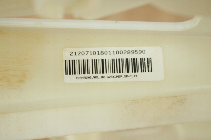 ORIGINAL GLISSIÈRE FIXATION PARE-CHOCS DROIT ARRIÈRE MODULE BMW G26 8078586 17KM