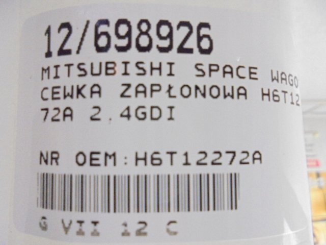 MITSUBISHI SPACE WAGON III BOBINE ALLUMAGE H6T12272A 2,4GDI