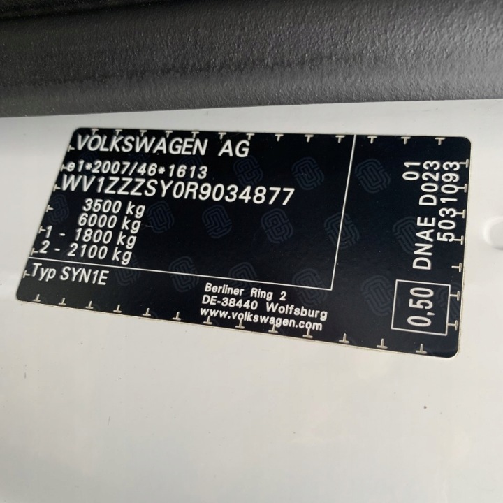 MOTEUR 2.0 TDI DNAE 103KW ORIGINAL PETIT KILOMÉTRAGE VW CRAFTER II 7C MAN 24R