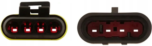 HELLA 8KW 744 808-801 CABLE CONNECTOR 4-PIN CONNECTOR