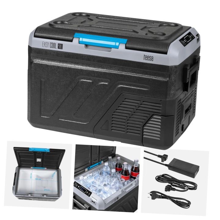 RÉFRIGÉRATEUR TOURISTIQUE COMPRESSEUR ZAMRAZARKA AUTOMOBILE 40L DC12/24 AC 230V
