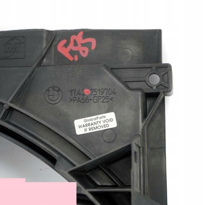 BMW Z4 E85 E86 VENTILATEUR 400W 7519704 6925702
