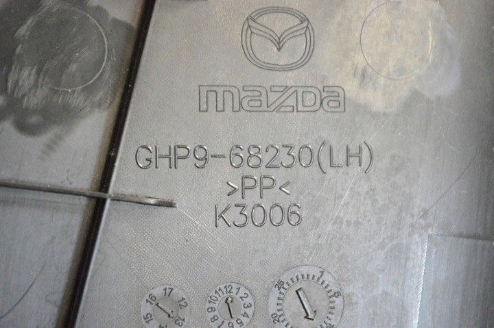 MAZDA 6 2014 GAUCHE CÔTÉ PROTECTION INFÉRIEURE MONTANTS B