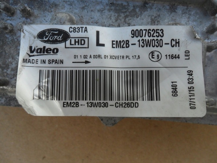MODULE LED CONVERTISSEUR FORD S-MAX MK2 L90049276