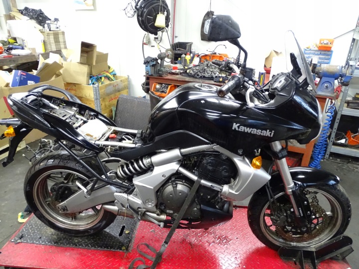 KAWASAKI VERSYS KLE 650 06-09 RÉSERVOIR RÉSERVOIR CARBURANTS