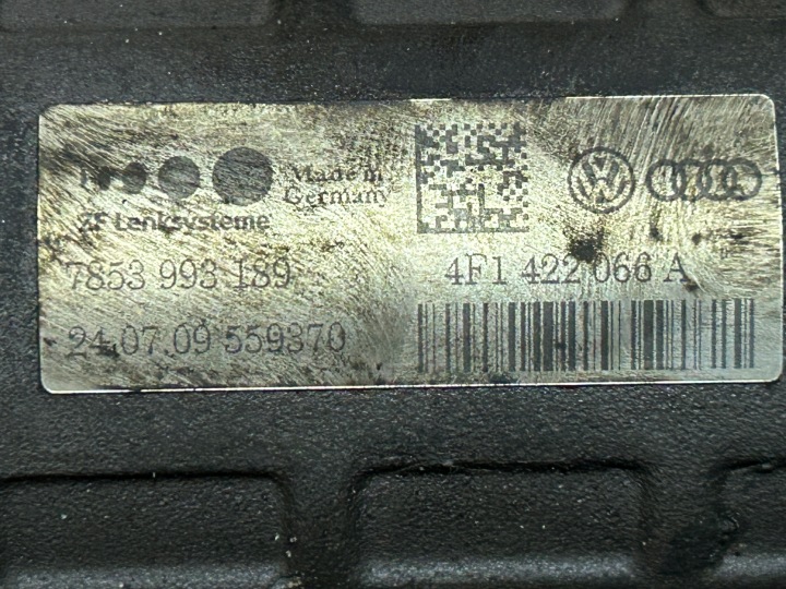 CRÉMAILLÈRE DE DIRECTION SERVOTRONIC AUDI A6 C6 2.7 TDI 3.0 TDI LIFT