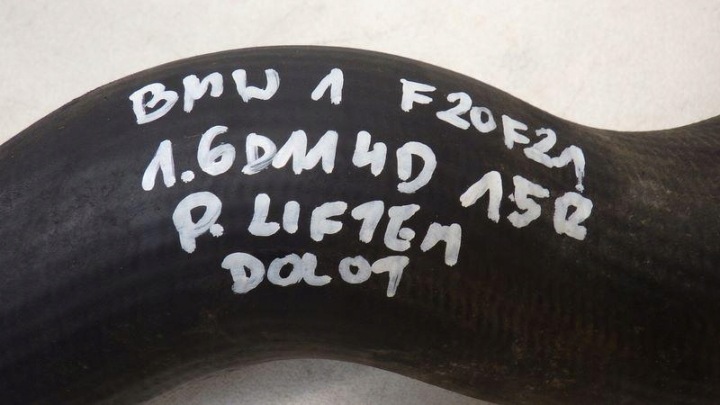 TUYAU TUYAU ÉCHANGEUR D'AIR DE SURALIMENTATION BMW 1 F20 F21 1.6 D 7810617