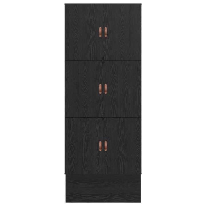 PALIER RECTANGULAIRE AVEC SCHOWKIEM, NOIR DAB, 236.5 X 90 X 31.5 CM