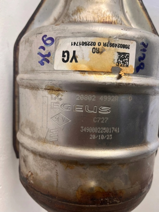 ÉCHAPPEMENT SILENCIEUX CATALYSEUR SANDERO III 3 1.0 TCE