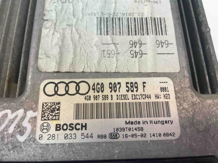 JEDNOSTA GESTIONNAIRE MOTEUR ECU AUDI A6 (4G2, C7, 4GC) 0281033544 30304163