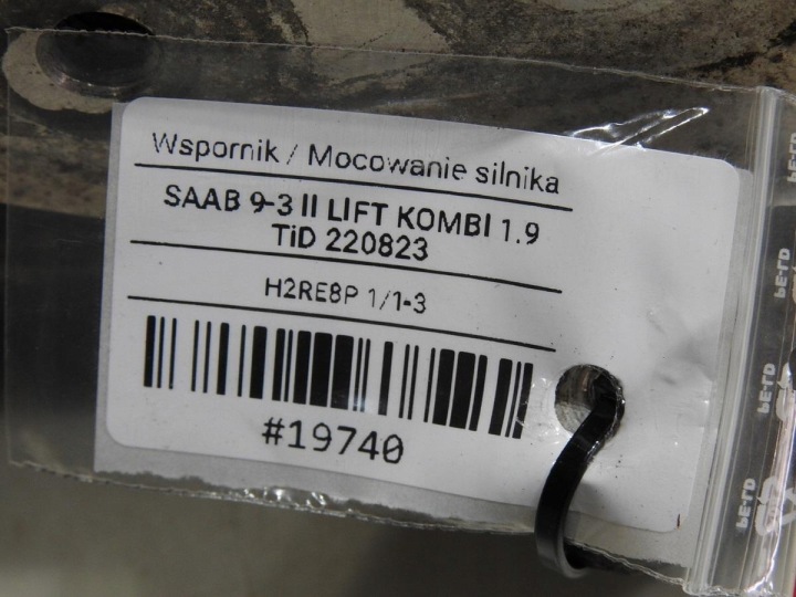 POIGNÉE GALET MOTEUR SAAB 9-3 II 1.9 TID 55210530