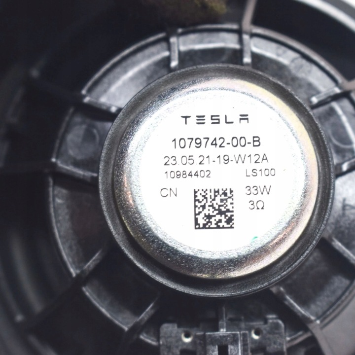TESLA MODÈLE 3 2021 GAUCHE CÔTÉ HAUT-PARLEUR PORTES AVANT