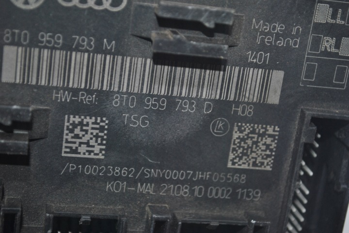 MODULE PORTES GAUCHE AVANT A5 8T 8T0959793D