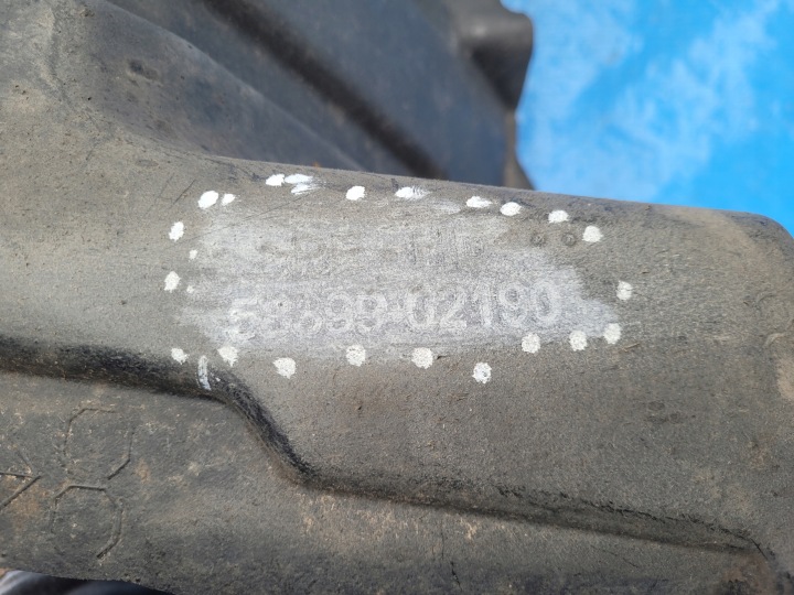 TOYOTA COROLLA XII E21 PROTECTION PLAQUE INFÉRIEURE ARRIÈRE ARRIÈRE PARE-CHOCS 58399-02190