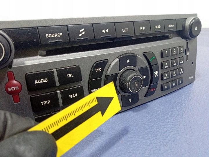 PEUGEOT 407 RADIO CD NAVIGATION OEM GSM RT3 MONITEUR 96549138YW