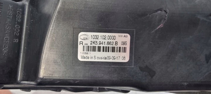 PHARES ANTIBROUILLARD DROIT VW CADDY III LIFT 15-19