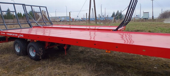 REMORQUE ROLNICZA PLATEFORME VERS BEL REMORQUE METAL-FACH T009/1 11,4T LONG