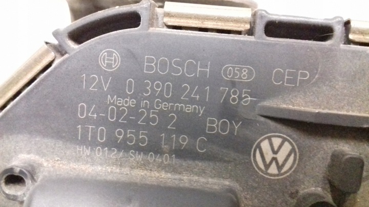 MÉCANISME PETIT MOTEUR ESSUIE-GLACES GAUCHE AVANT 3397020665 VW TOURAN I 03-06