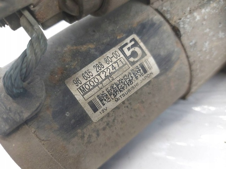DÉMARREUR 9663528880 M000T22471 CITROEN BERLINGO I (M_) LIFT 1.6 HDI 9HX