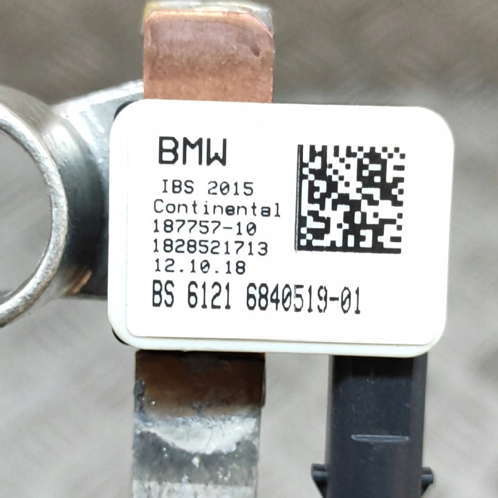 BMW 5 G30 G31 2018 MOINS SERRE-CÂBLE FIL BATTERIE