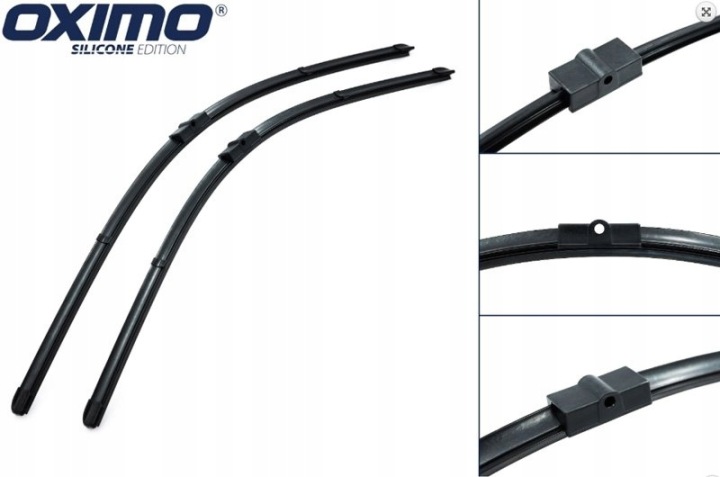 ESSUIE-GLACES PLAT SANS CADRE AVANT OXIMO 700+650MM RENAULT MODUS