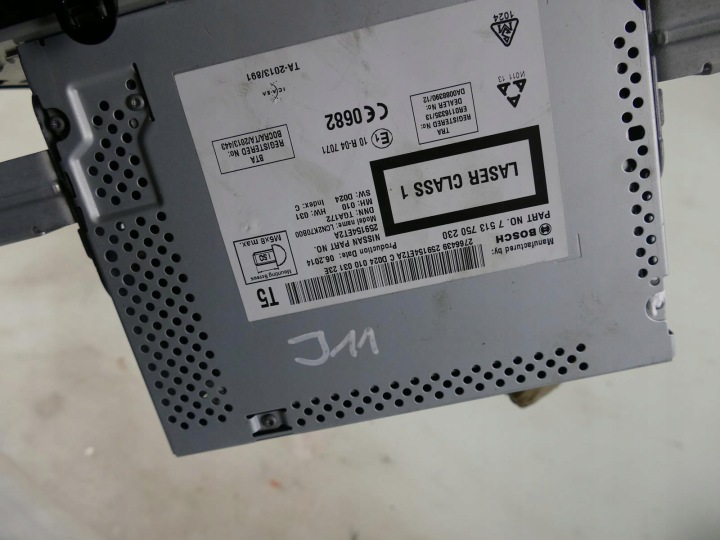 NISSAN QASHQAI J11 RADIO CD FM NAVI NAVIGATION AUX