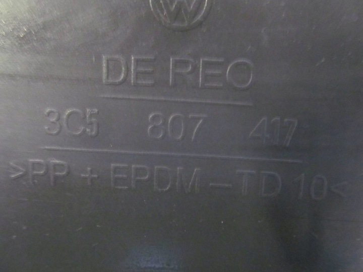 VW PASSAT B6 BERLINE 05-10 PARE-CHOCS ARRIÈRE ARRIÈRE ARRIÈRE PDC ROUES LC8Z C503
