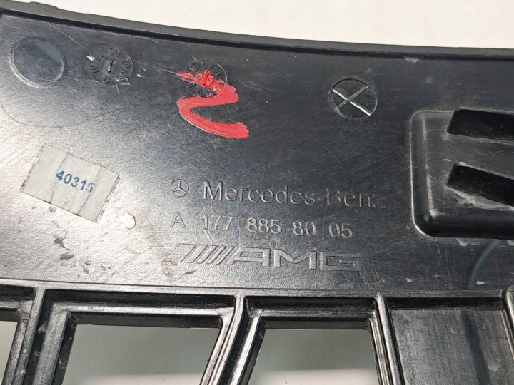MERCEDES-BENZ A CLASSE W177 AMG GLISSIÈRE PARE-CHOCS DROIT AVANT A1778858005