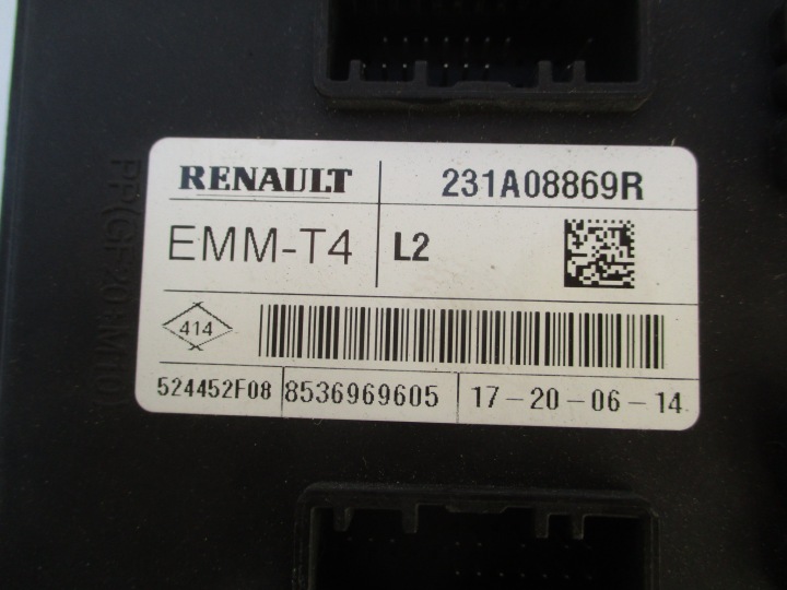 RENAULT CLIO IV ORDINATEUR FUSIBLE 1XKARTA 1.2 16V JEU 12-19 ANNÉE 237103317R