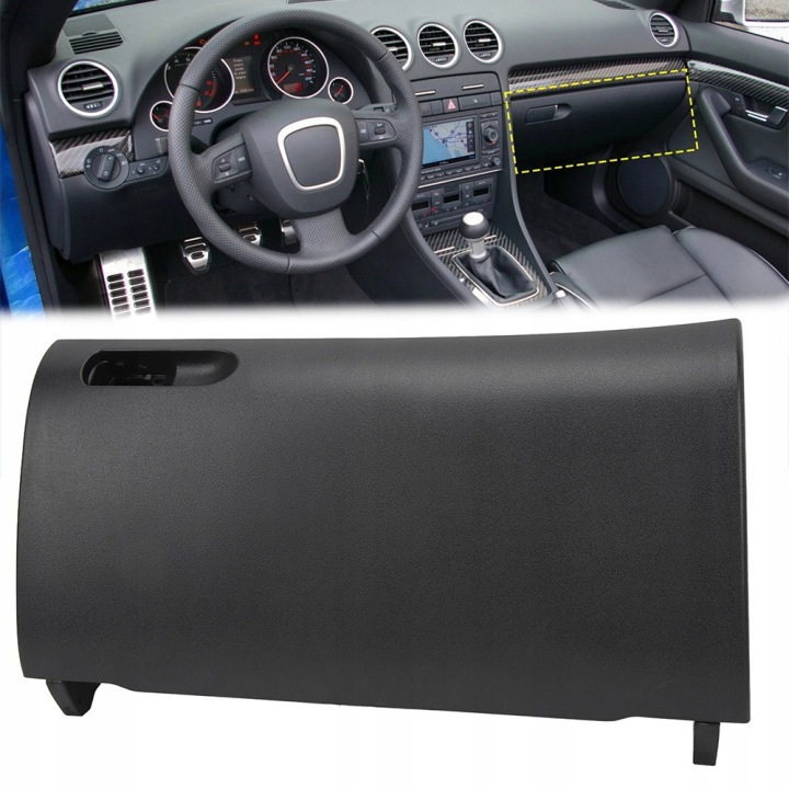 COUVERCLE BOÎTE À GANTS SUR GANTS VERS AUDI A4 B6 B7 8E1857124A