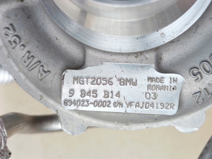 BMW G20 G21 G30 G31 G01 X3 G02 X4 2.0I B48 TURBO TURBINE 9845814 4.800KM