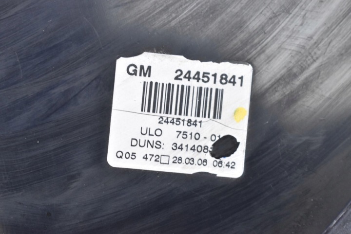 PHARE GAUCHE ARRIÈRE ARRIÈRE 24451841 OPEL ZAFIRA B 05-10