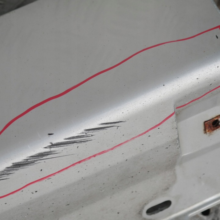 BMW E60 REVÊTEMENT MOULURE SEUIL DROIT TITANSILBER