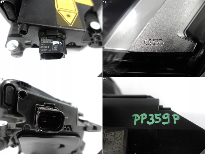 AUDI A5 S5 8W6 F5 B9 LIFT 19-24 PHARE LASER COMPLET LED GAUCHE AVANT EUROPE