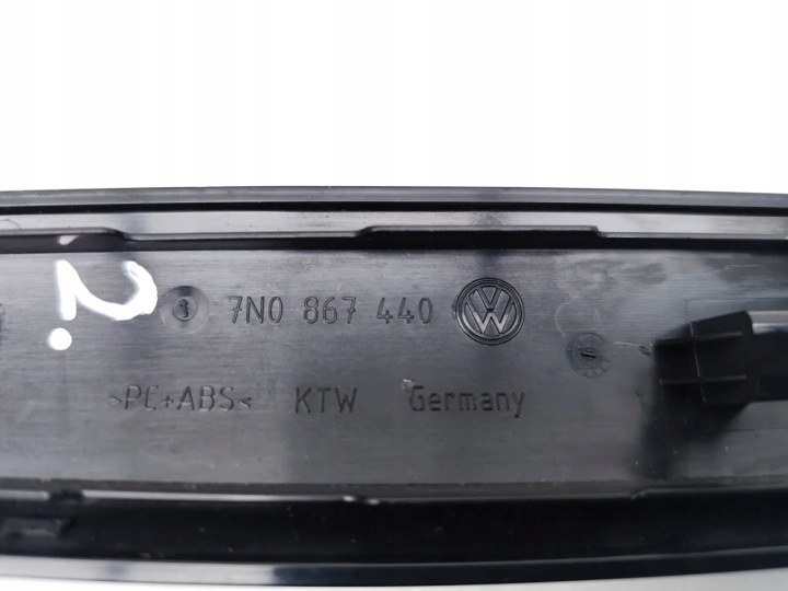 VW SHARAN MOULURE GARNITURE DE PORTE PORTES AVANT 2012 MPV 7N0867440 7N0867439