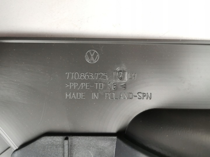 DEGRÉ WEJSCIOWY VW T7 7T0863725C NEUF ORIGINAL