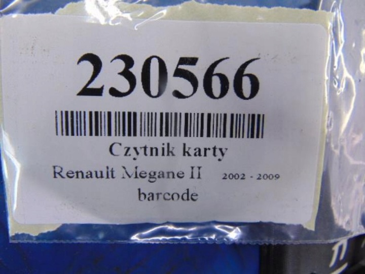 RENAULT MEGANE II CABRIO 1.6 16V LECTEUR DE CARTE CARTES S118539001G