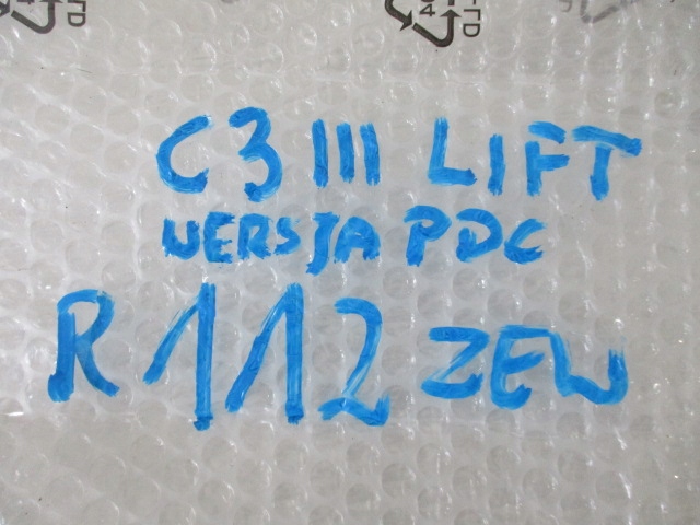 C3 III LIFT GRILLE PARE-CHOCS PDC NEUF 9833504580