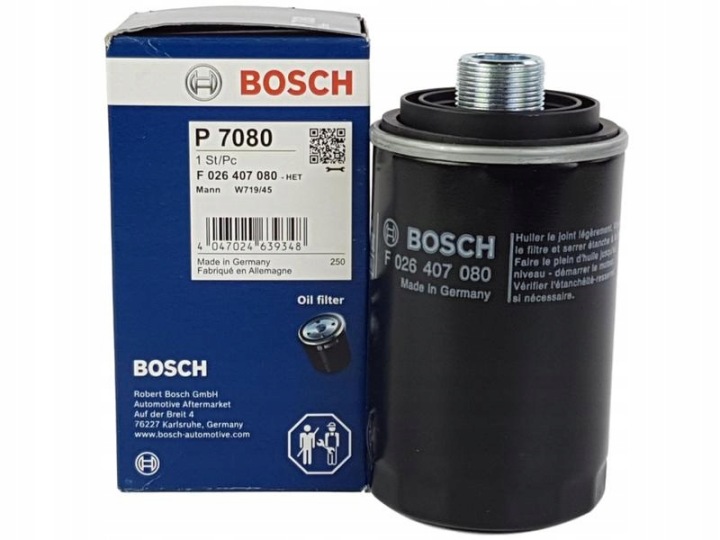 FILTRE HUILES BOSCH F 026 407 080