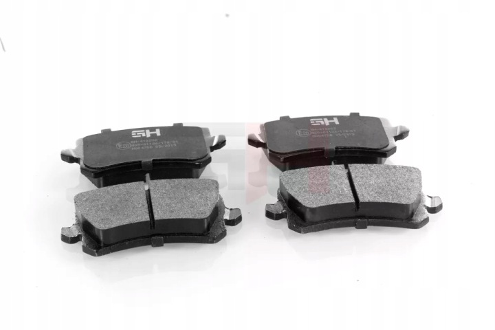 PLAQUETTES FREIN ARRIÈRE AUDI A6 C6 Q3 SEAT ALHAMBRA