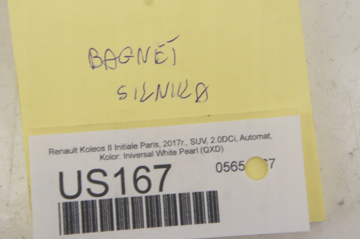 US167 RENAULT KOLEOS II 2.0DCI SONDE MESURE HUILES AR