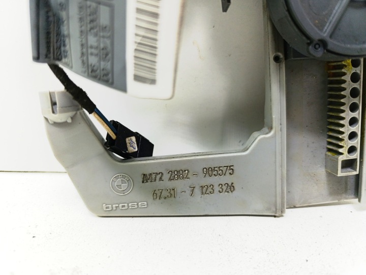 BMW 7 E65 E66 2004 ARRIÈRE CÔTÉ GAUCHE PETIT MOTEUR RÉGLAGES SIÈGES