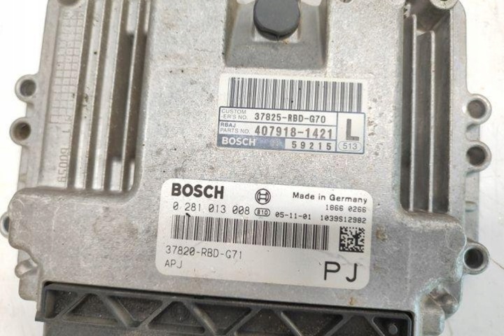 ENSEMBLE ALLUMAGE HONDA ACCORD III COUPÉ 0281013008 2.2L DIESEL 2006