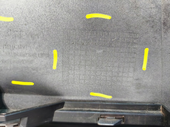 KIA X-CEED XCEED PARE-CHOCS AVANT AVANT 86511-J7CA0