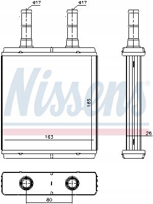 CHAUFFAGE NISSENS 77613