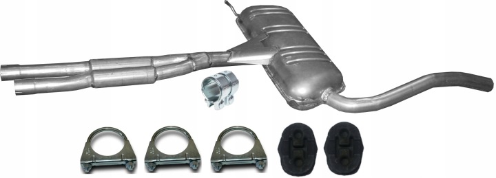 SILENCIEUX CENTRAL AUDI A6 SEDAN/AVANT 2.4/2.8 1997-2005 PCS PLOCIENNIK