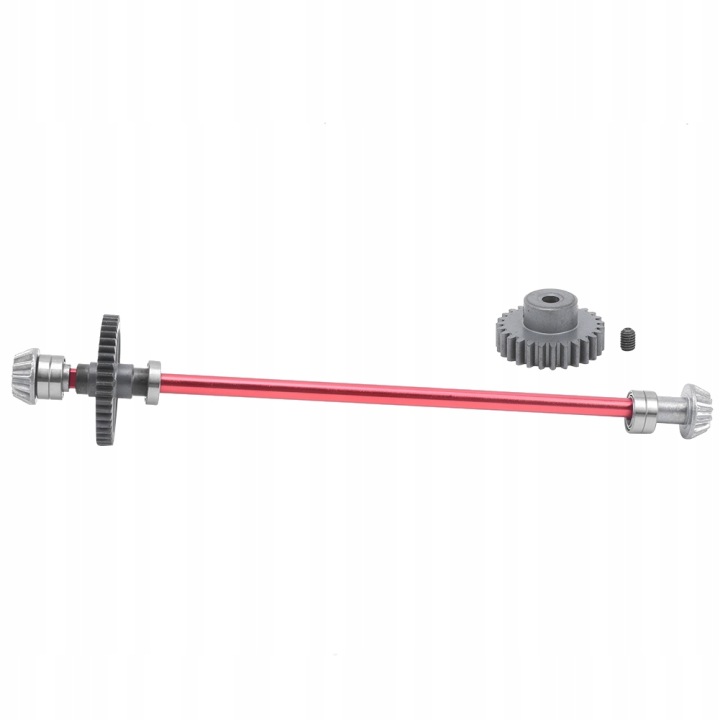 CENTRAL ARBRE BOÎTE DE VITESSES VOITURES RC POUR WLTOYS 144001 1:14 RED MOTEUR GEAR